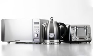 Daewoo Kettle, Toaster and Microwave Set