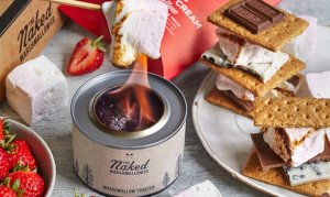 Gourmet Marshmallow S'mores Kit with Gel Burner
