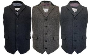 Groupon Goods Global Gmbh Men's classic waistcoat