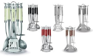 Morphy Richards Accents Five-Piece Kitchen Tool Set