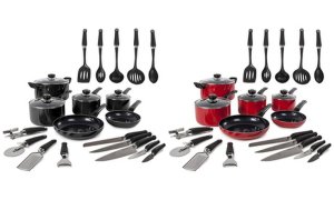 Groupon Goods Global Gmbh Morphy richards six-piece pan set and 14-piece tool set with free delivery