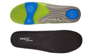 Groupon Goods Global Gmbh One or two pairs of pro 11 wellbeing anti-shock gel sports insoles