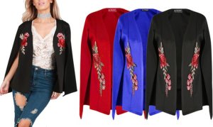 Oops Rose Embroidered Blazer