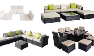 Groupon Goods Outsunny garden furniture sets