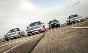 Police Pursuit Mazda MX5 or Porsche Boxster Driving Experience for One or Two from Drift Limits