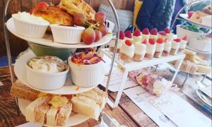 Standard or Vegan Afternoon Tea for Two or Four at Not Just Desserts