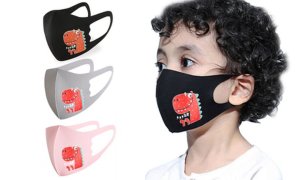 Groupon Goods Global Gmbh Three-pack of kids' 3d cartoon mask