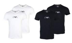 Groupon Goods Global Gmbh Two-pack of emporio armani men's t-shirts