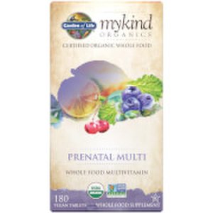 Garden of Life mykind Organics Pre-Natal Multi Vitamins - 180 Tablets