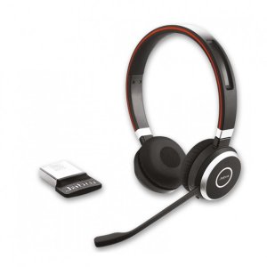 Casque Audio Evolve 65 UC MS Duo USB + Bluetooth + NFC – JABRA - Neuf