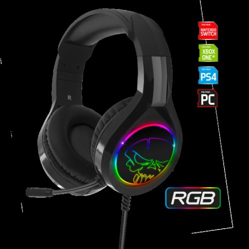 Casque Audio Gaming LED RGB – PRO-H8 – SPIRIT OF GAMER - Neuf