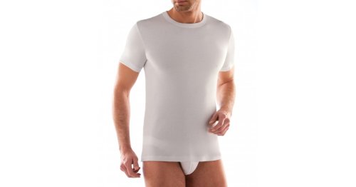 Pack 2 T-Shirts girocollo manica corta uomo, caldo cotone