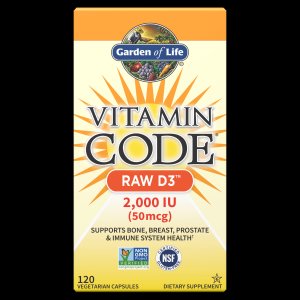 Garden Of Life Vitamin code raw d3 2.000 ie - 120 kapseln