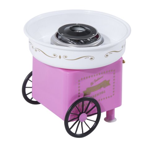 HOMCOM Electric Candy Floss Machine, 450W-Pink |Aosom Ireland