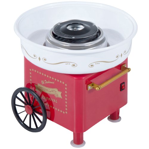 HOMCOM Electric Candy Floss Machine, 450W-Red NEXT DAY DELIVERY | Aosom Ireland