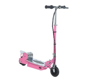 HOMCOM Electric Scooter Lightweight Adjustable & Rechargeable - Pink