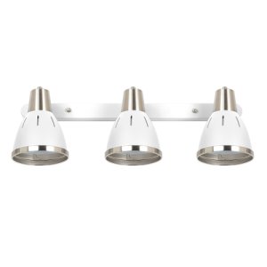 HOMCOM Industrial Sconce Adjustable 3 Lights Wall Lamp Spotlight E27 Socket