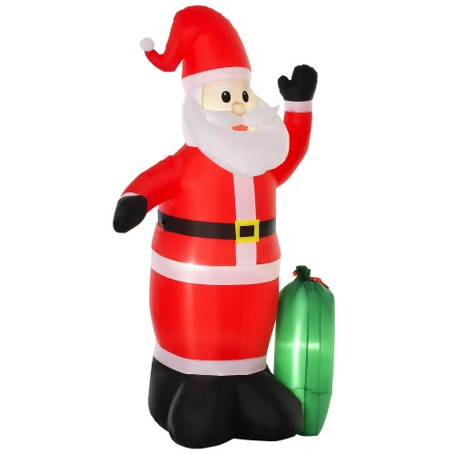 HOMCOM Inflatable 2.4m Santa Claus  NEXT DAY DELIVERY | Aosom Ireland