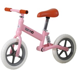 HOMCOM Toddler Balance Bike No Pedal Walk Training Pink