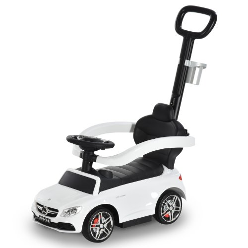 HOMCOM Toddlers Licensed PP Mercedes-Benz Ride On Stroller White|Aosom Ireland