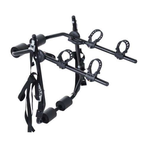 Outsunny 2 Bicycles Car Carrier Rack-Black|Aosom Ireland