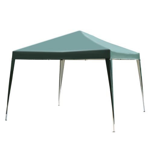 Outsunny 3 x 3M Garden Heavy Duty Pop Up Gazebo Marquee Party Tent Wedding Canopy (Green) + Carrying Bag | Aosom Ireland