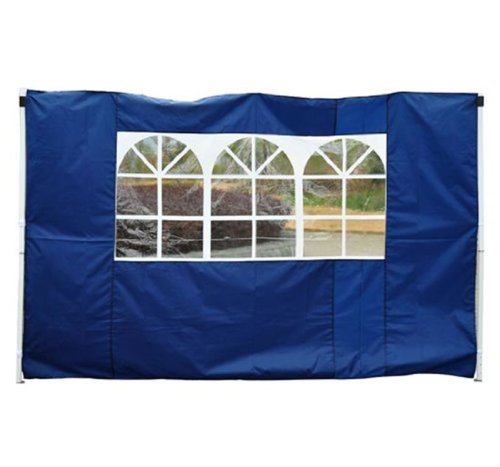 Outsunny 3m Gazebo Exchangeable Side Panel Panels W/ Window-Blue|Aosom Ireland