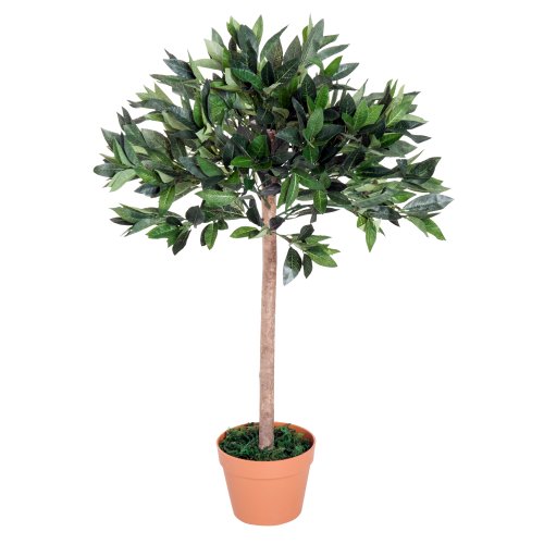 Outsunny Artificial Olive Tree Plant, 90 cm NEXT DAY DELIVERY | Aosom Ireland