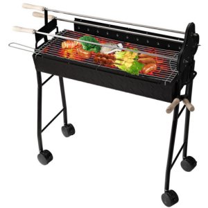 Outsunny Charcoal Barbecue Grill (85x36x90cm)-Black