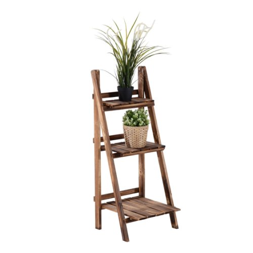 Outsunny Flower Stand, 40Lx37Wx93H cm, Wood|Aosom Ireland