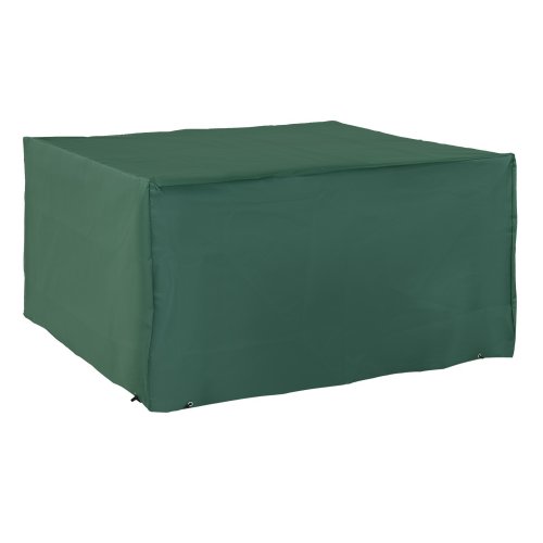 Outsunny UV Rain Protective Rattan Furniture Cover Cube Design Cover for Wicker Rattan Garden 135x135x75cm | Aosom Ireland