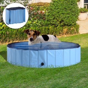 Pawhut ?140 x 30H cm Pet Swimming Pool-Blue