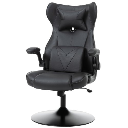 Vinsetto Swivel Video Game Chair Rocker Racing Style Office lesuire Chair Ergonomic Rocking Office Chair | Aosom Ireland