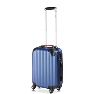 Deuba Koffer hartschale baseline blau m aus abs 34l 33,5x20x50cm