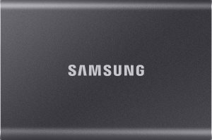 Bærbar Samsung T7-SSD – titangrå, 1 TB
