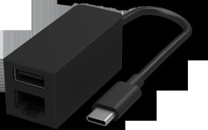 Surface USB-C til Ethernet og USB-adapter