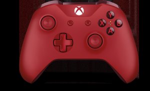 Microsoft Xbox trådlös handkontroll – röd