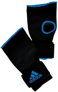 Adidas Lined Inner Gloves - Black / Blue