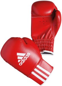 Adidas Rookie Kickboxing Gloves - Red/White