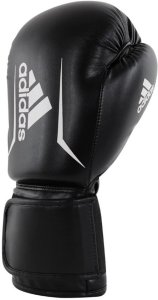Adidas Speed 50 Kickboxing Gloves - Black/White