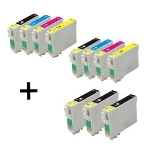 Compatible Multipack Epson Stylus CX4500 Printer Ink Cartridges (11 Pack) -C13T03214010
