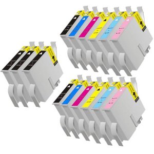 Compatible Multipack Epson Stylus Photo 950 Printer Ink Cartridges (15 Pack) -C13T03314010