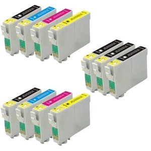 Printerinks Compatible multipack epson stylus photo rx420 printer ink cartridges (11 pack) -c13t05514010