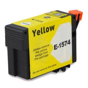 Printerinks Compatible yellow epson t1574 ink cartridge (replaces epson t1574 turtle)