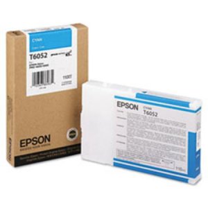 Epson T6052 (T605200) Cyan Standard Capacity Original Ink Cartridge