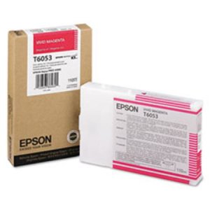 Epson T6053 (T605300) Vivid Magenta Standard Capacity Original Ink Cartridge