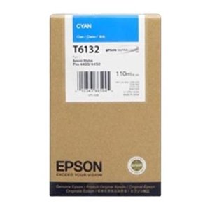 Epson T6132 (T613200) Cyan Standard Capacity Original Ink Cartridge