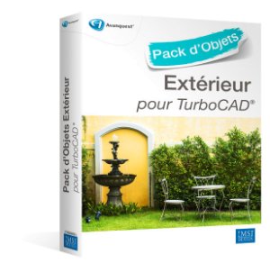 Pack dobjets 3D pour TurboCAD : Extérieur, Français
