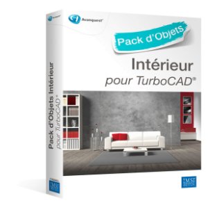Pack dobjets 3D pour TurboCAD : Intérieur, Français