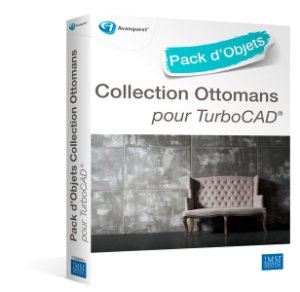 Pack dobjets 3D pour TurboCAD : Ottomans, Français